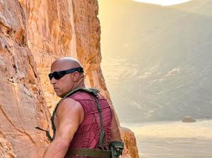 Vin Diesel Shares BTS Look at Riddick: Furya