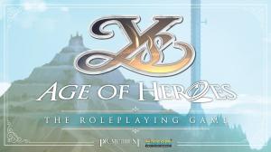 Ys: Age of Heroes – The Tabletop Roleplaying Game Announces October Release