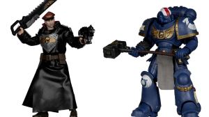 McFarlane Toys Warhammer 40,000 Line Adds Commissar and Space Marine 2 Titus Figures