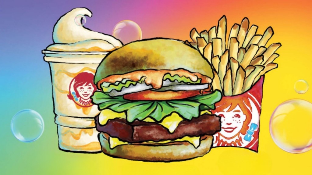 Wendy's SpongeBob Wendy's Krabby Patty Kollab Meal